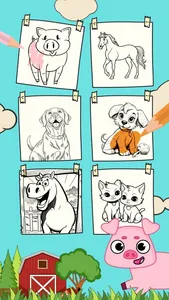 Animals Coloring Pages - Book screenshot 0