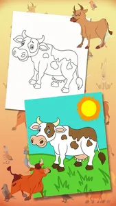 Animals Coloring Pages - Book screenshot 1