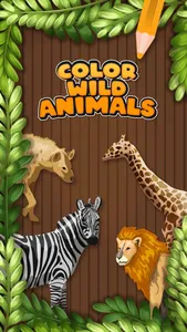 Color Wild Animals screenshot 0