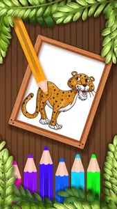 Color Wild Animals screenshot 2