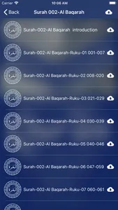 Tafheem ul Quran: Audio screenshot 1