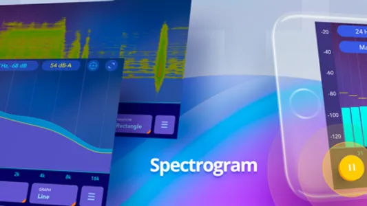 Audio spectrum analyzer EQ Rta screenshot 3