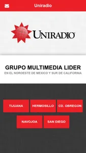 Uniradio screenshot 0