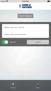 Bank of Crocker Mobile Banking screenshot 1