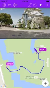 Course Preview App - picturization of running scene screenshot 1