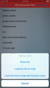 Kml Viewer-Kml Converter app screenshot 9