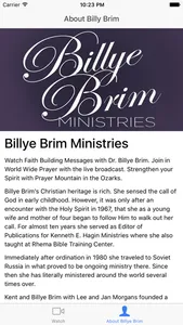 Billye Brim Official screenshot 3