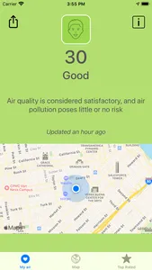 Track and Check Air Quality screenshot 1