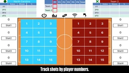 Tap Shots - Bball Shot Tracker screenshot 0