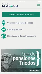 Triodos Bank. Banca Móvil screenshot 0