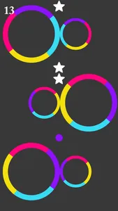 Steppy Jump Circle Color - Switch Spinny Balls On Wanted Road screenshot 2