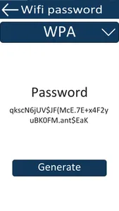 Wifi password Generator 2 screenshot 1
