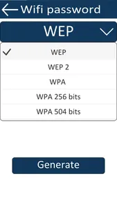 Wifi password Generator 2 screenshot 2