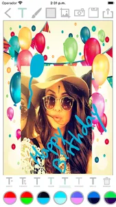 Create birthday cards photos screenshot 4