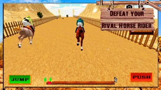 Texas Horse Racing Champion – Simulated Horseback Jockey Riding in West Haven Derby Race 2016 screenshot 1