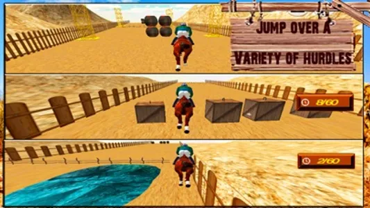 Texas Horse Racing Champion – Simulated Horseback Jockey Riding in West Haven Derby Race 2016 screenshot 2