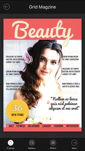 Magazine Collage Maker Photo Grid Pic Video Editor screenshot 2