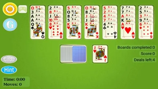 Golf Solitaire Mobile screenshot 1