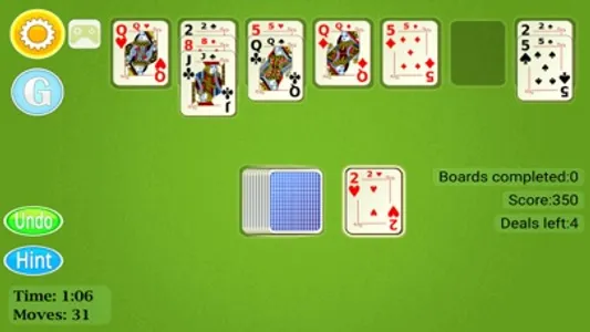 Golf Solitaire Mobile screenshot 3