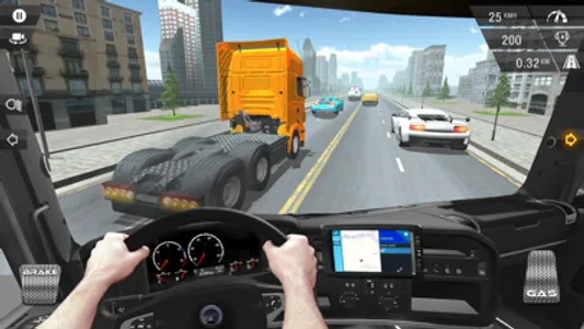 Racing In Truck screenshot 0