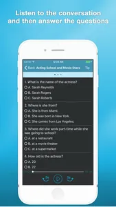 ESL English Listening Test screenshot 2