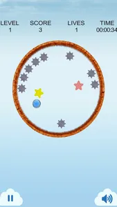 Roll the wheel and the ball! screenshot 1