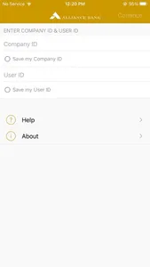 Alliance Bank Business Mobile screenshot 0