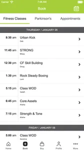 LRH CF & Fitness App screenshot 1