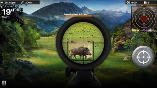 Wild Boar Target Shooting screenshot 0