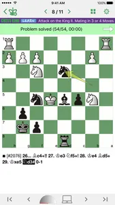 Mate in 3-4 (Chess Puzzles) screenshot 1