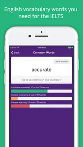Vocabulary Flashcards - IELTS screenshot 0