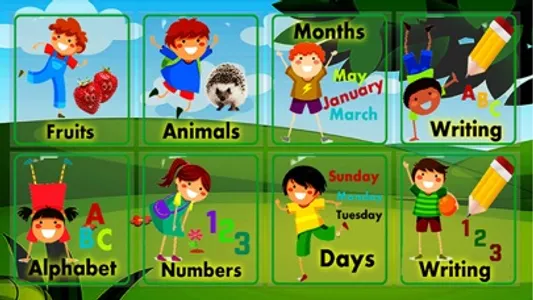 Kids PreSchool Learning App UK screenshot 0