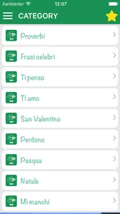 Cute SMS (Italian) - Send emotional message to the family, friends and loved ones. screenshot 0