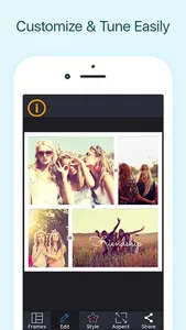 Photo Collage Maker + Pic Grid Editor & Add frame screenshot 1