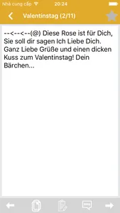Love SMS (German) - Send emotional message to the family, friends and loved ones. screenshot 2