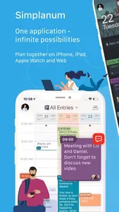 Simplanum - Calendar and Notes screenshot 0