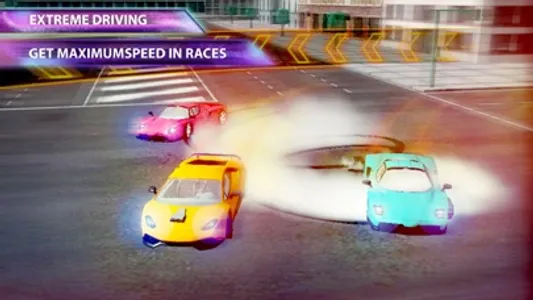 Extreme Fast Car Driving Ned Simulator - Free Turbo Speed screenshot 1