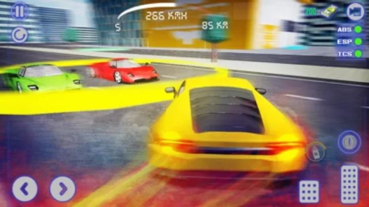 Extreme Fast Car Driving Ned Simulator - Free Turbo Speed screenshot 2