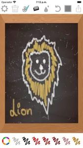 Painting on blackboard screenshot 2