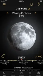 Moon Phases and Lunar Calendar screenshot 0