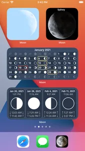 Moon Phases and Lunar Calendar screenshot 3