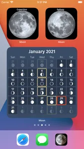 Moon Phases and Lunar Calendar screenshot 4