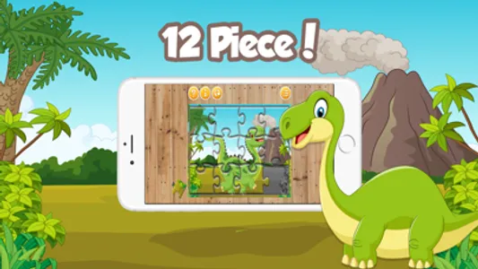 Dino Puzzle Games For Kids Free - Dinosaur Jigsaw Puzzles For Preschool Toddlers Girls and Boys screenshot 4