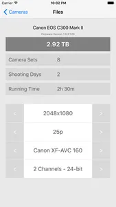 Camera Files screenshot 1