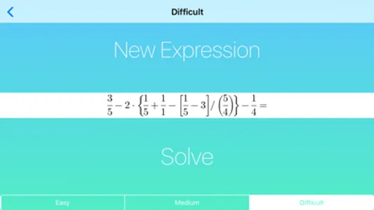 Mathematical Expressions - Generator and Solver screenshot 4