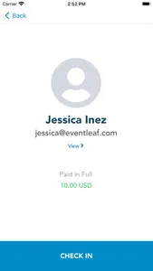 Eventleaf Check In screenshot 1