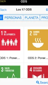 ODS Desarrollo Sostenible screenshot 2