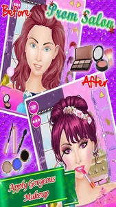 Prom Night Makeover Dressup Spa Salon screenshot 1