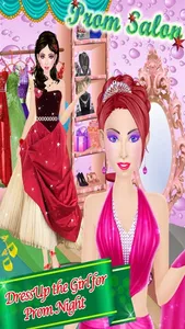 Prom Night Makeover Dressup Spa Salon screenshot 2