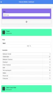 Odeon Mobile Dashboard screenshot 0